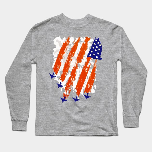 Planes of Glory Long Sleeve T-Shirt by TheManyFaced